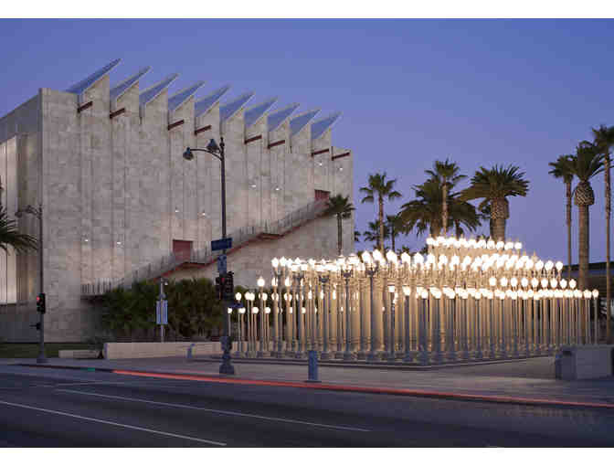 Six LACMA VIP Guest Passes which includes general and specially ticketed exhibitions