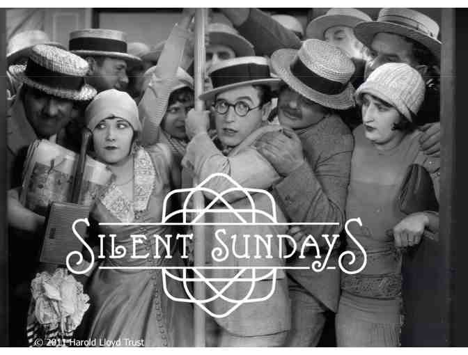 Four tickets to Silent Sundays Film at San Gabriel Mission Playhouse