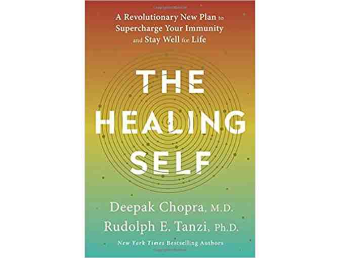Autographed copy of 'The Healing Self' by Deepak Chopra