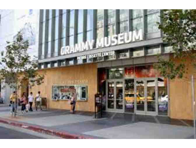 Four GRAMMY Museum Admission tickets