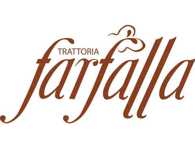 $50 Gift Certificate to Farfalla Trattoria
