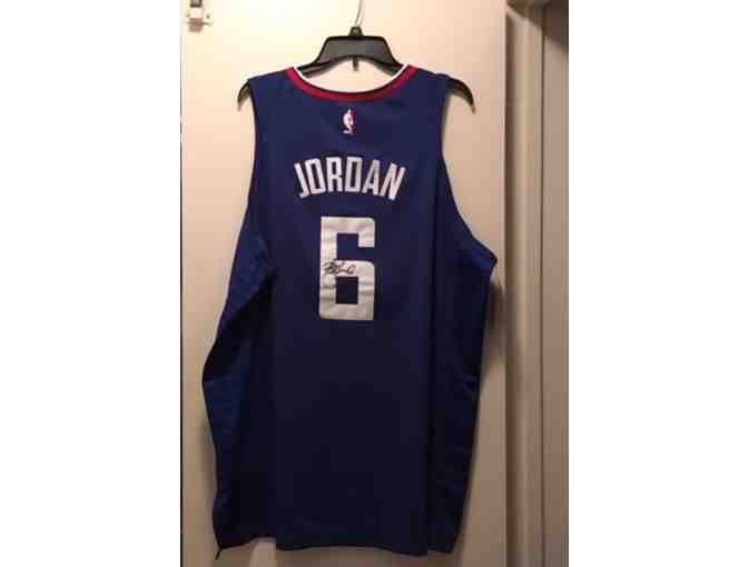 2017-2018 LA Clippers Autographed DeAndre Jordan Jersey