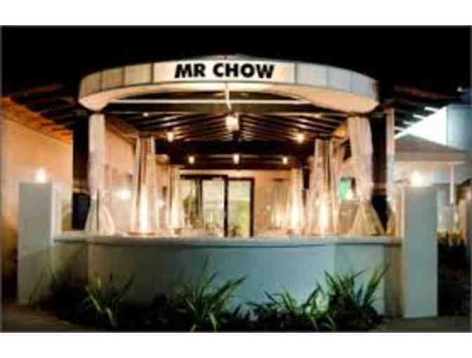 Dinner for Two at Mr. Chow Malibu Restaurant