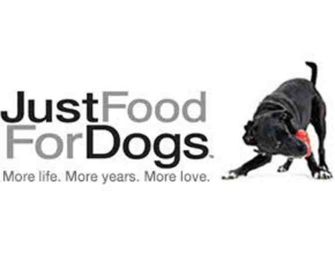 $75 Just Food For Dogs Gift Certificate
