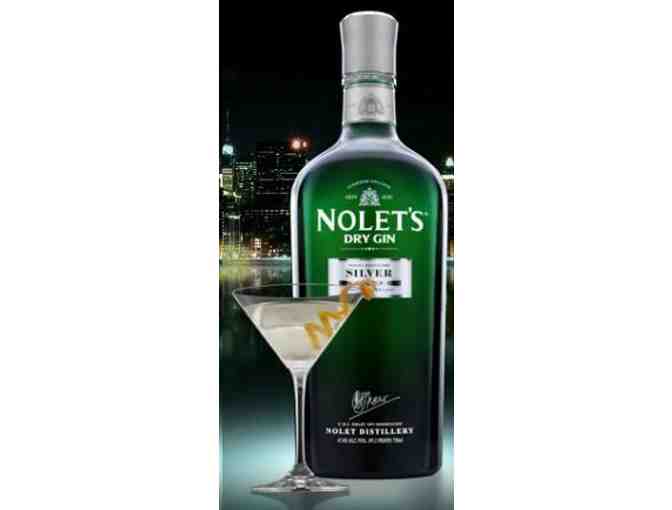 Signed Nolet Silver Gin and Kettle One Vodka Gift Basket