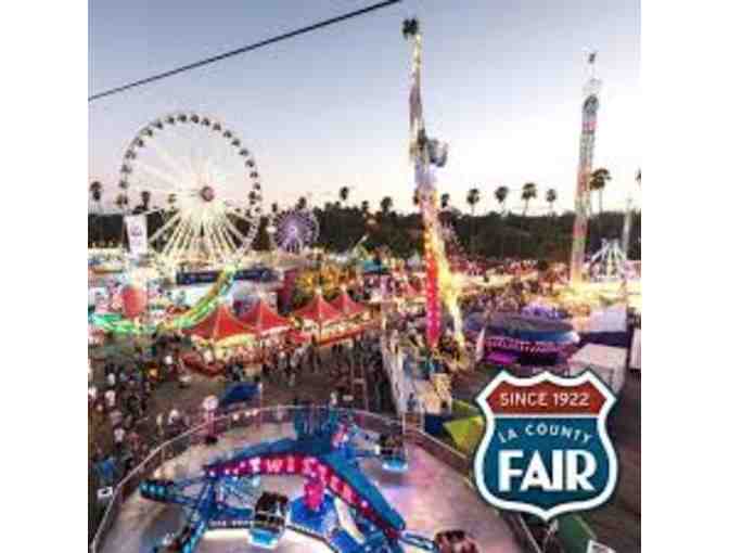 4 Any Day Admission Tickets & 1 general parking pass to the 2019 LA County Fair
