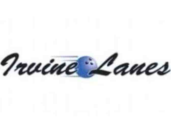 Bowling for Four including bowling and shoe rentals at Irvine Lanes