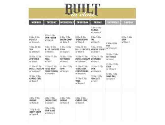 1-Month Membership and complimentary personal training session at Built Gymnasium
