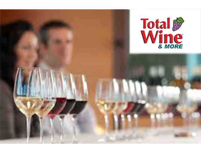 Private Wine Class for up to 20 people at ANY Total Wine & More