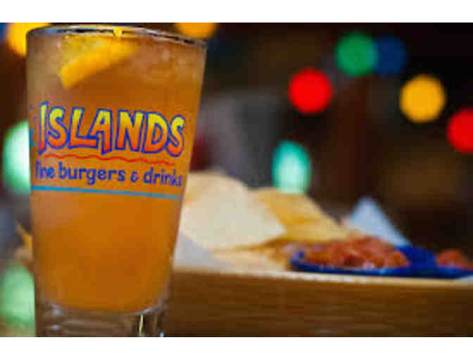 $25 Gift Card to ANY Island Fine Burgers and Drinks