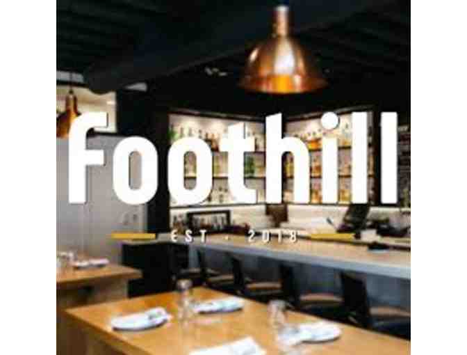 $50 Gift Certificate to Foothill Restaurant