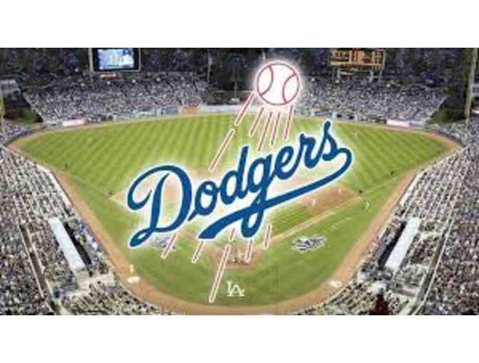 Four (4) MVP Field Level Tickets to a 2019 LA Dodgers game with parking - Photo 1