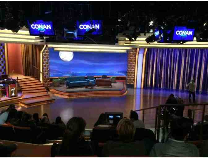 Enjoy 4 VIP tickets to a Live Taping of Conan!