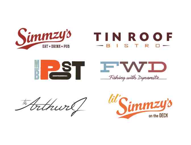 $50 Gift Card to ANY Simms Group Restaurant