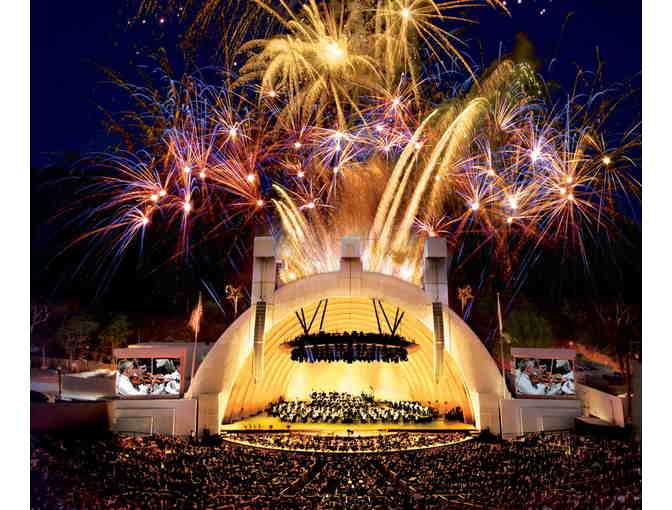 4 Reserved Bench Seating Tickets to a Concert at the Hollywood Bowl
