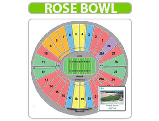 PRICELESS!! Two 50-Yard Line Tickets to the 2020 Rose Bowl Game on New Years Day - Photo 4