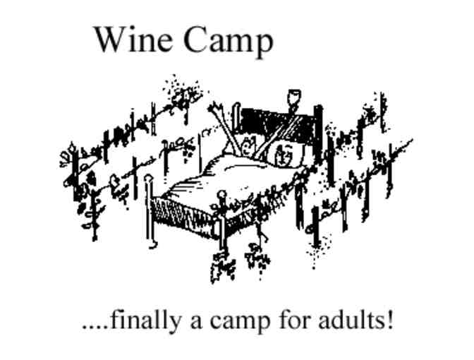 Certificate for Wine Camp, a fun, educational class for two!