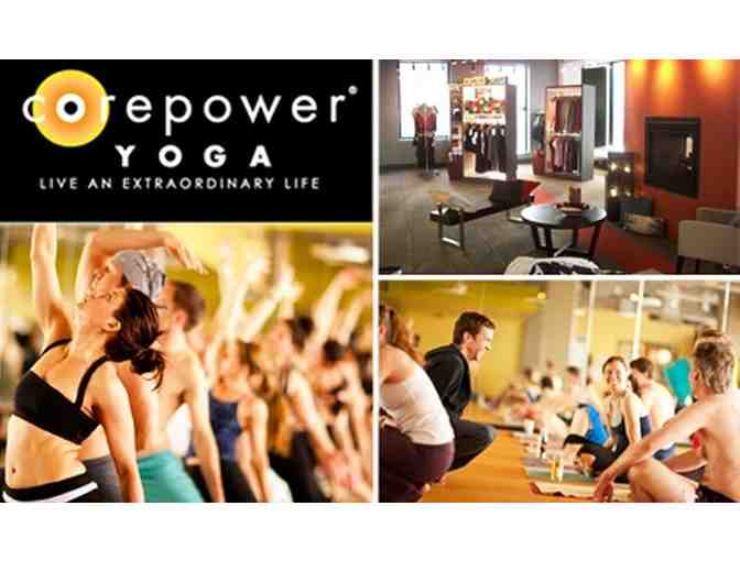 One month of unlimited yoga at ANY Corepower Yoga