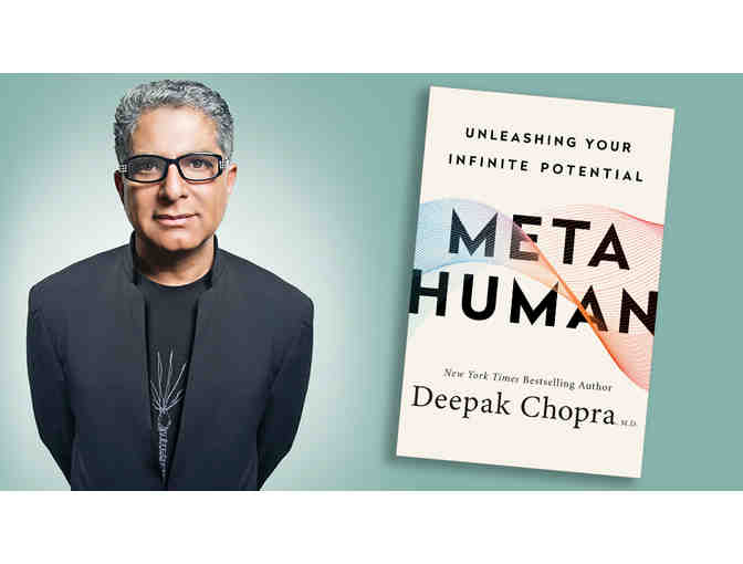 Autographed copy of 'Meta Human' by Deepak Chopra
