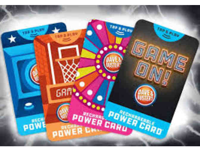 $100 in Dave and Busters Power Cards for use at ANY location