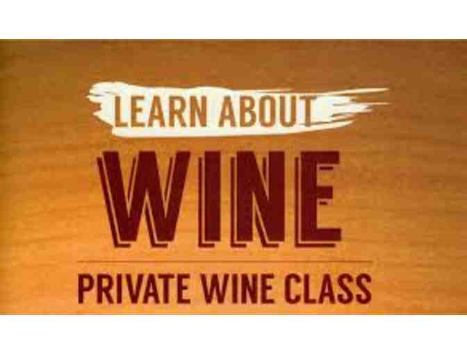 Private Wine Class for up to 20 people at ANY Total Wine & More