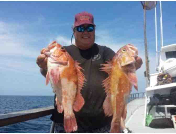 3/4 day fishing trip for two people with Stardust Sportfishing out of Santa Barbara