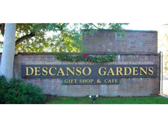 One Family Day Pass and 4 Train Tickets for Descanso Gardens