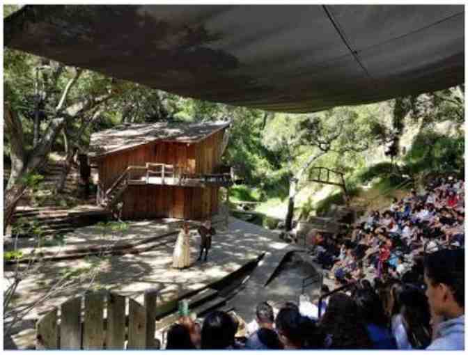 Two tickets to a Repertory Performance at Will Geer's Theatricum Botanicum