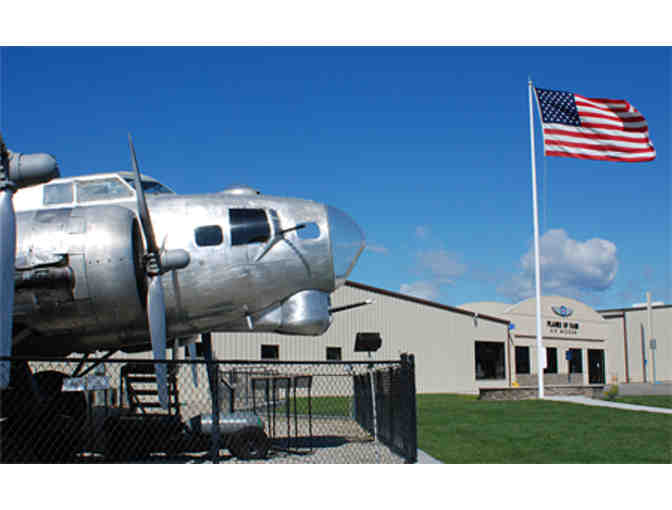 4 admissions passes to the Planes of Fame Air Museum in Chino, California