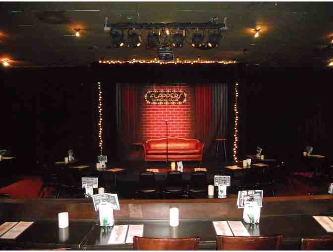 Flappers Comedy Club &a Restaurant Experience for 10