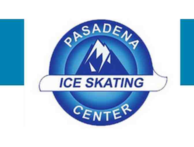 Four (4) complimentary 2-pack guest passes to Pasadena Ice Skating Center