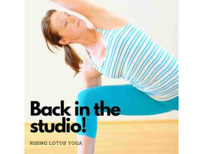 10 Class Package to Rising Lotus Yoga