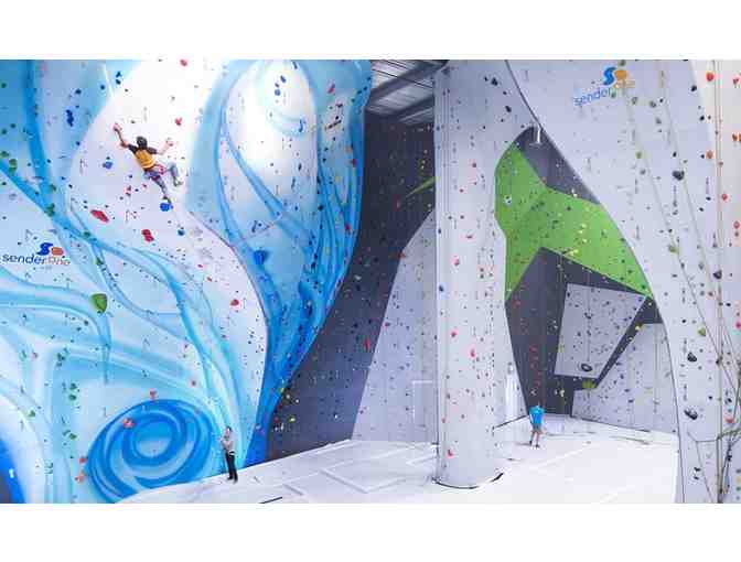 Intro to Climbing/Bouldering Class for 2 OR 2 Sender City Sessions at Sender One Climbing