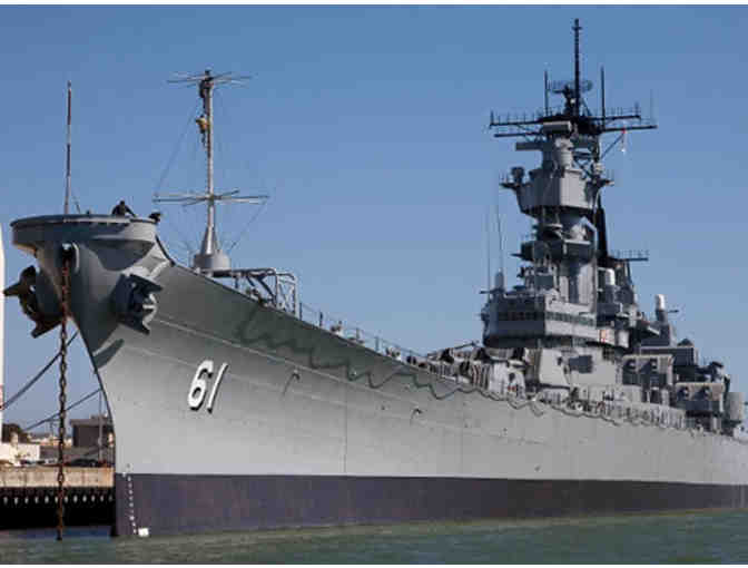 2 Admission Passes to Battleship Iowa Museum