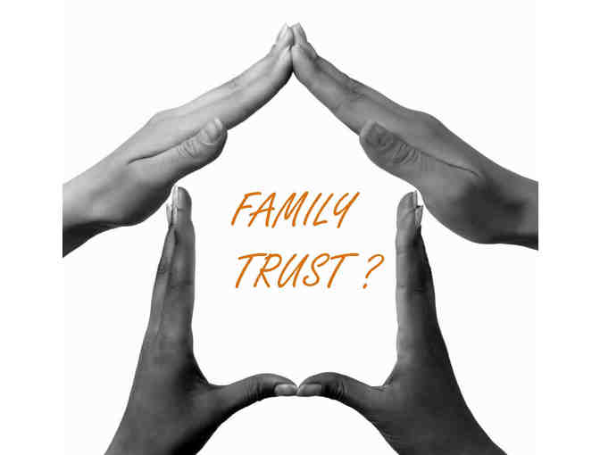Certificate for Complete Family Trust Services by Economou Law Group