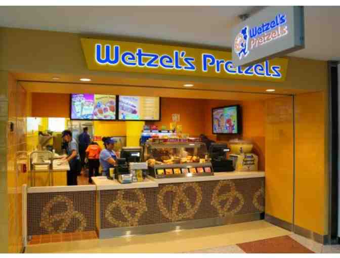 25 vouchers for a Fresh Wetzel's Pretzels pretzel at ANY location