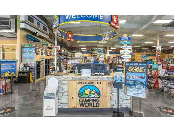 $100 Gift Certificate to ANY Camping World location