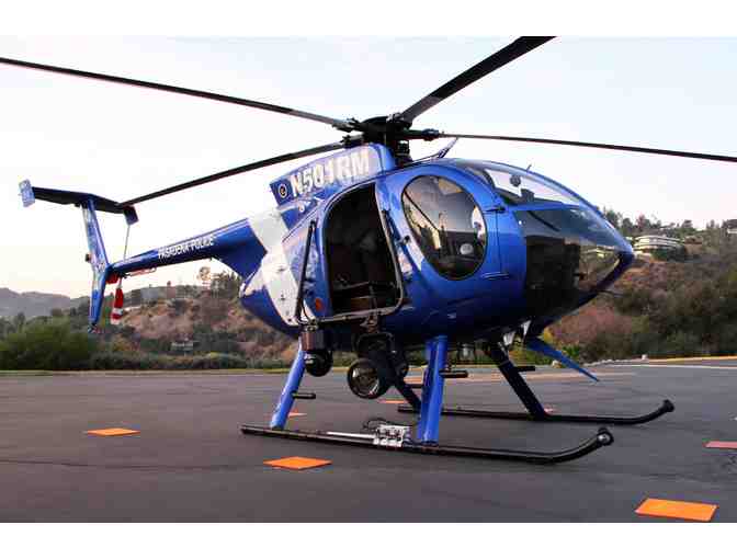 Tour of Pasadena Police Department Heliport and Helicopter Ride