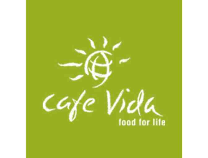 $100 Gift Card to ANY Cafe Vida Restaurant location