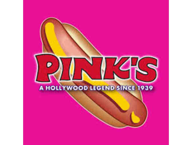 Five $10.00 gift cards to Pink's World Famous Hot Dog - Photo 1