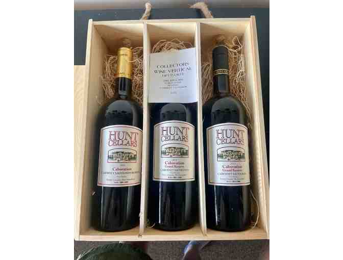 Hunt Cellars Collectors Wine Vertical Gift Basket and VIP Tasting for Six - Photo 1