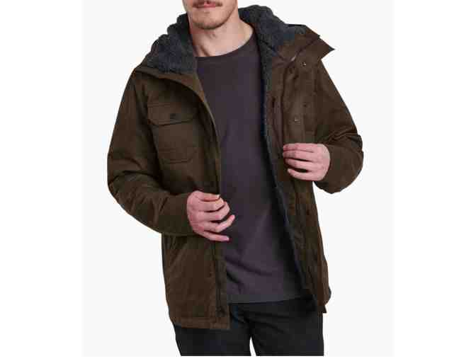 Kuhl's Men's KOLLUSION Fleece Lined Jacket in Turkish Coffee- Size Large - Photo 4