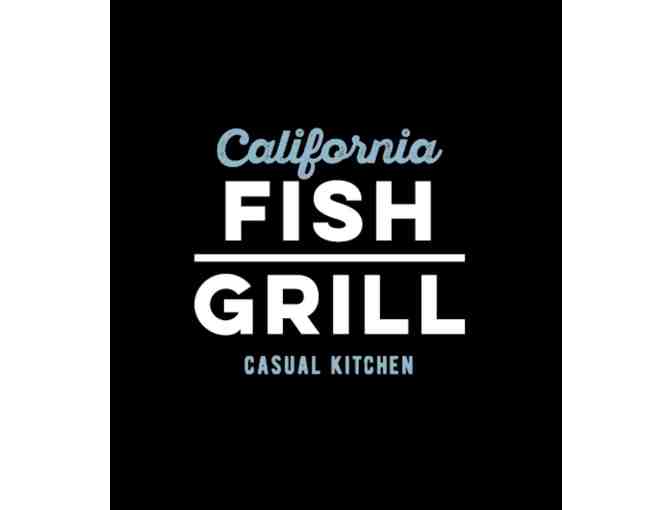 $25 Gift Certificate to ANY California Fish Grill location
