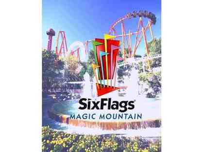 Two 1-Day passes to Six Flags Magic Mountain Tickets