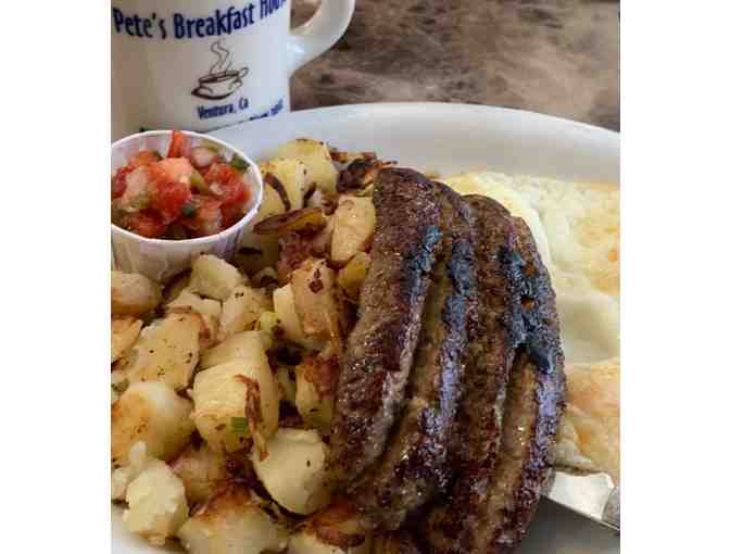 Three $40 gift certificates to Pete's Breakfast House - Photo 3