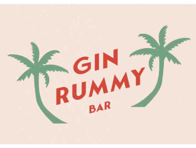 $100 Gift Certificate To Gin Rummy Bar - Photo 1