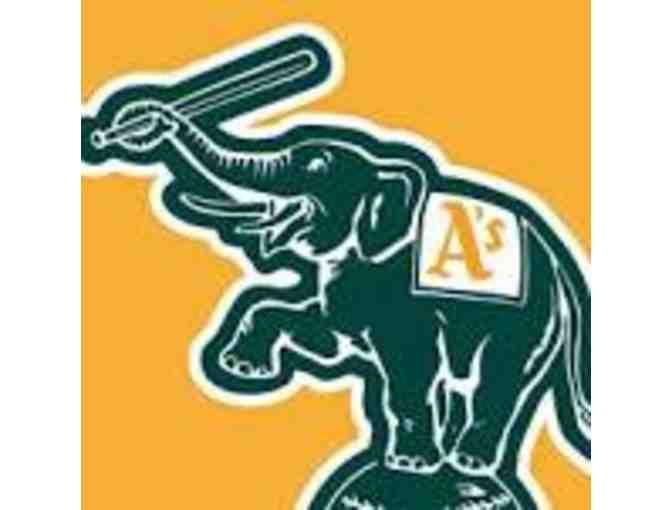 4 Field Level Tickets to Oakland A's Game - Photo 1