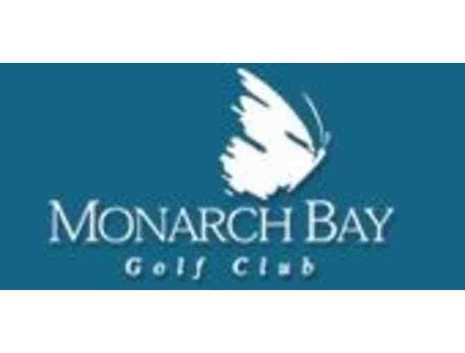 Foursome of golf at Monarch Bay Golf Club