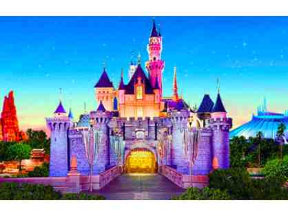 Four one-day park hopper tickets for Disneyland