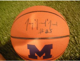Gary Grant autographed Michigan basketball
